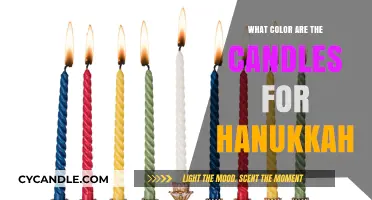 Hanukkah Candles: What's the Meaning Behind the Colors?