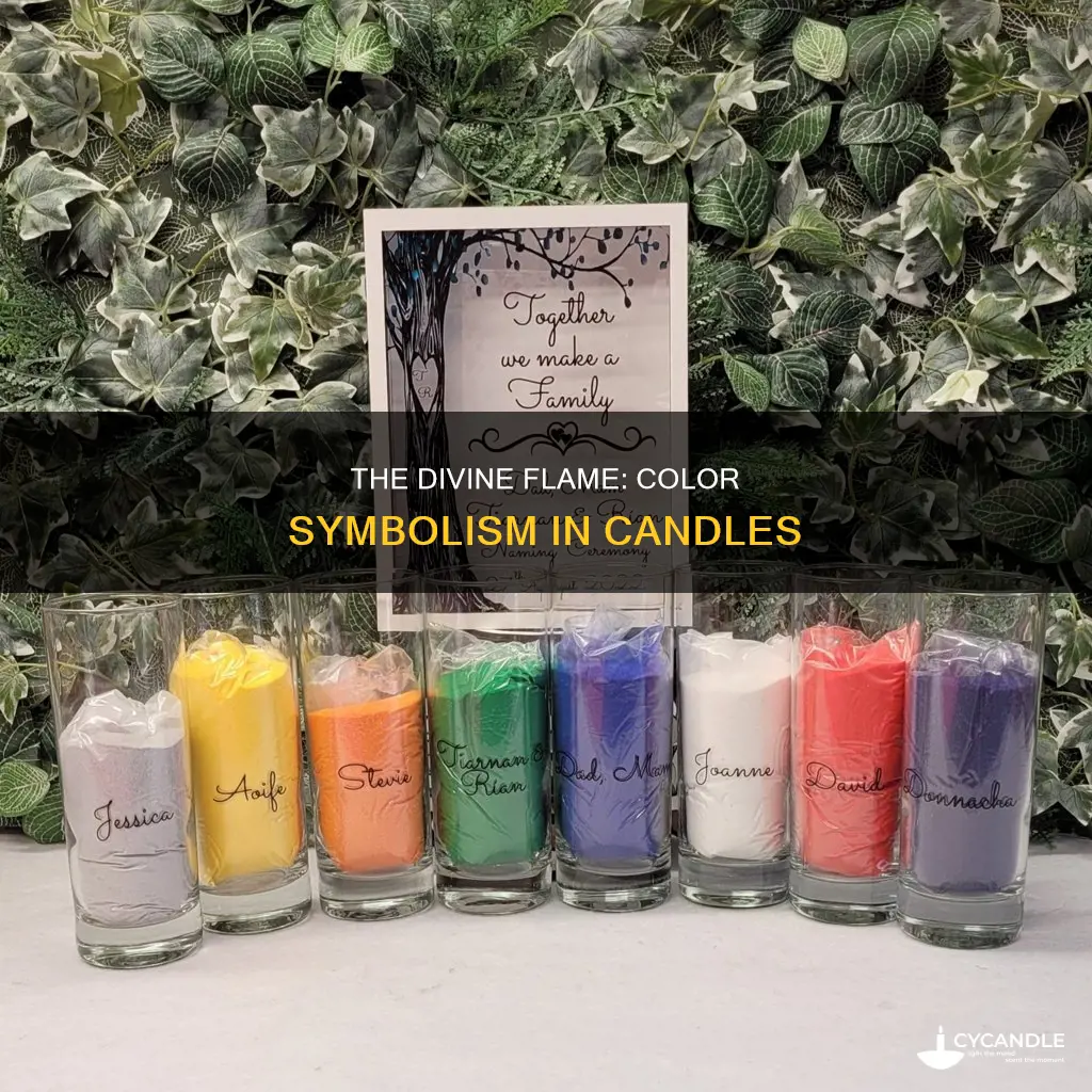 what color candle best represents the god
