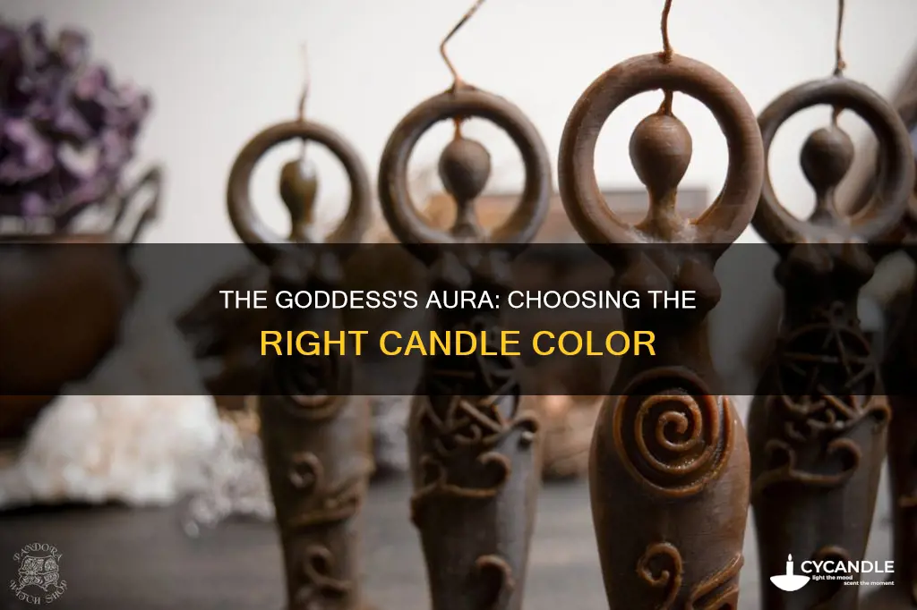 what color candle best represents the goddess