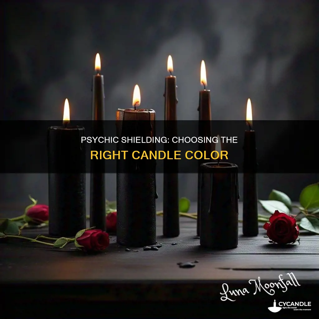 what color candle do i need to a psychic sheild