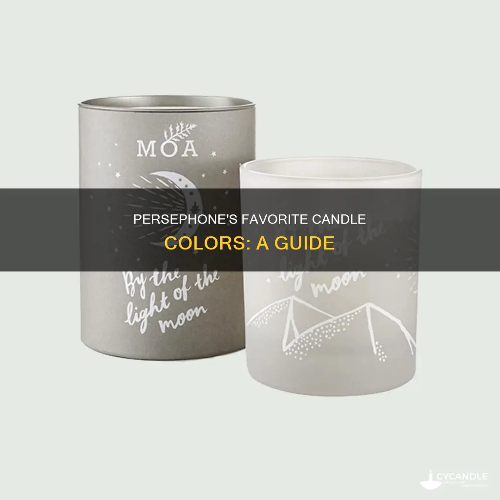 what color candle does persephone like