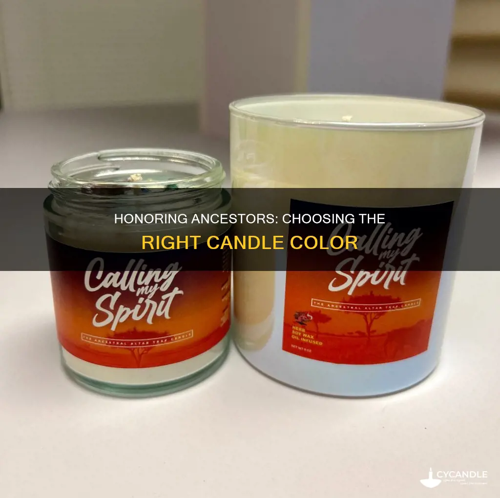 what color candle for ancestors
