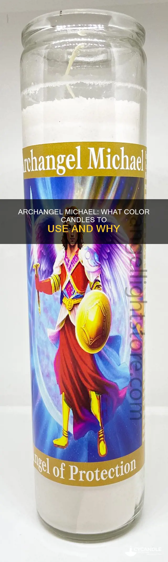 what color candle for archangel michael