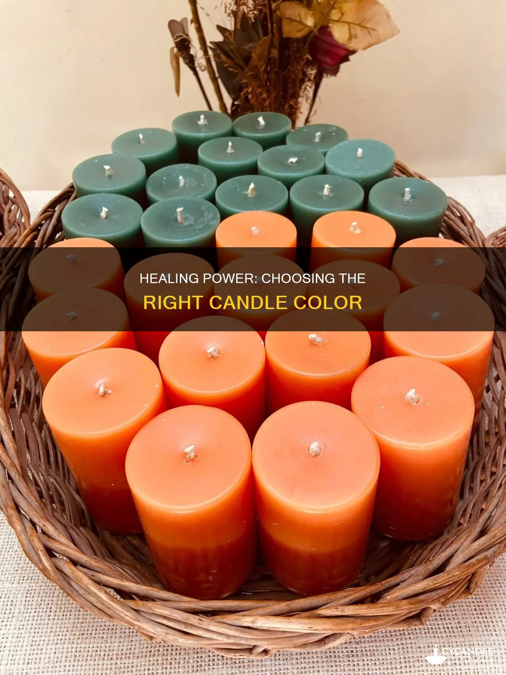 what color candle for healing