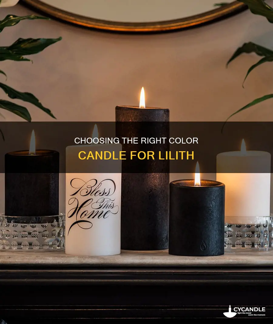 what color candle for lilith