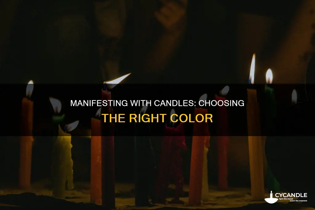what color candle for manifesting