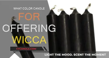 Candle Colors for Wiccan Offerings and Their Meanings