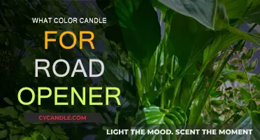 Choosing the Right Color Candle for a Road Opener