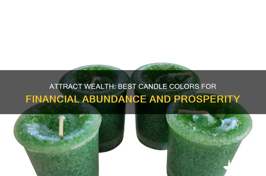 what color candle is best to light for money