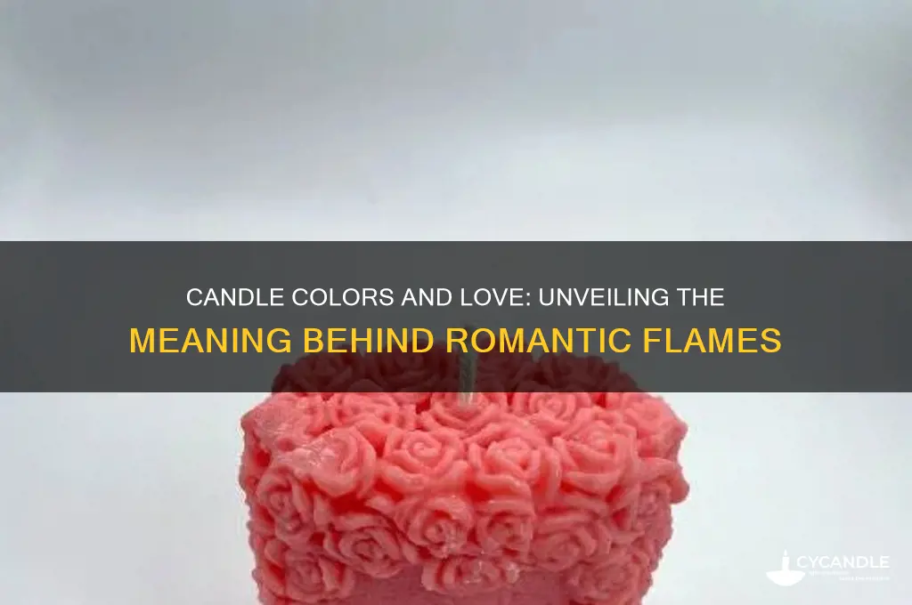 what color candle means love