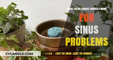 Soothe Sinus Issues: Best Candle Colors for Congestion Relief