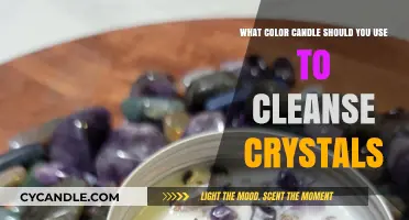 Cleansing Crystals: Choosing the Right Candle Color for Energy Purification