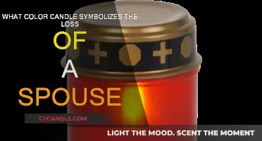 Candle Color Meaning: Honoring a Lost Spouse