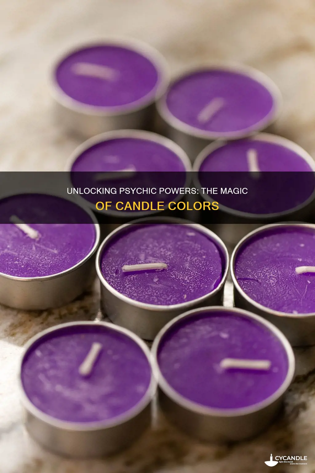 what color candle to bring syccic powers