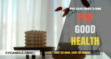 Candle Colors for Wellness: Enhancing Health with Vibrant Flames