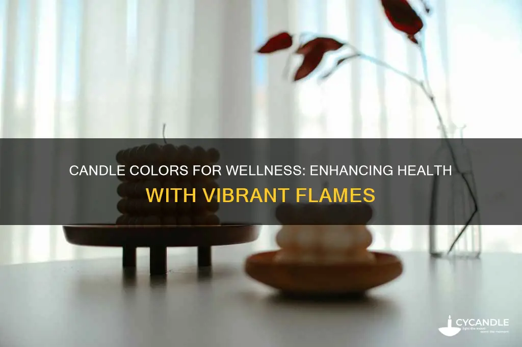 what color candle to burn for good health