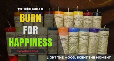 Brighten Your Mood: Best Candle Colors for Happiness and Joy