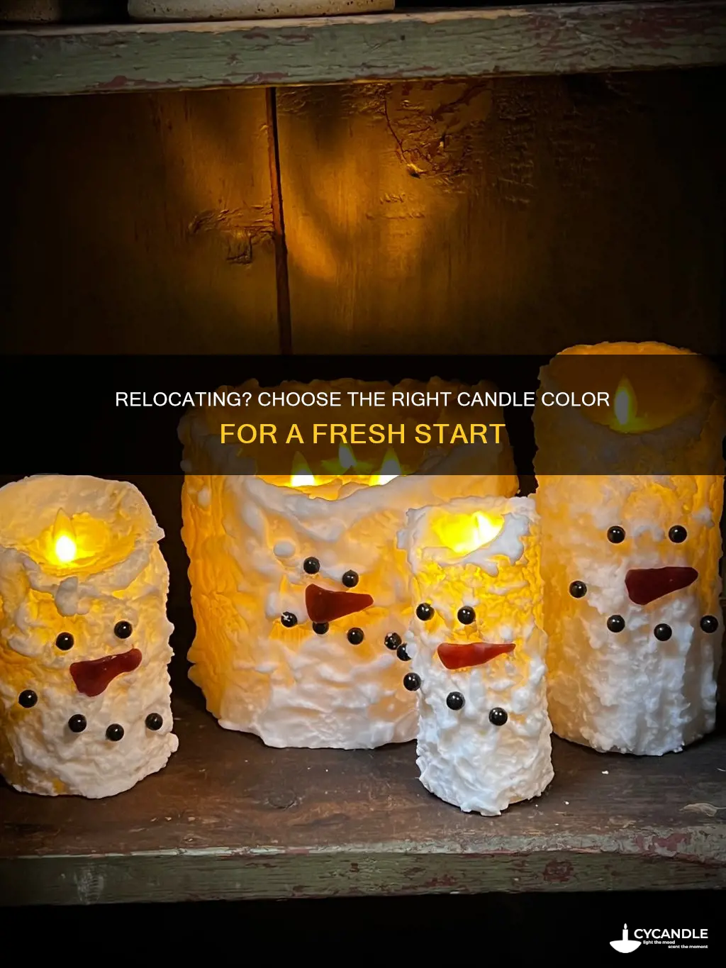 what color candle to relocate