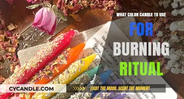 Choosing the Right Candle Color for Your Burning Ritual