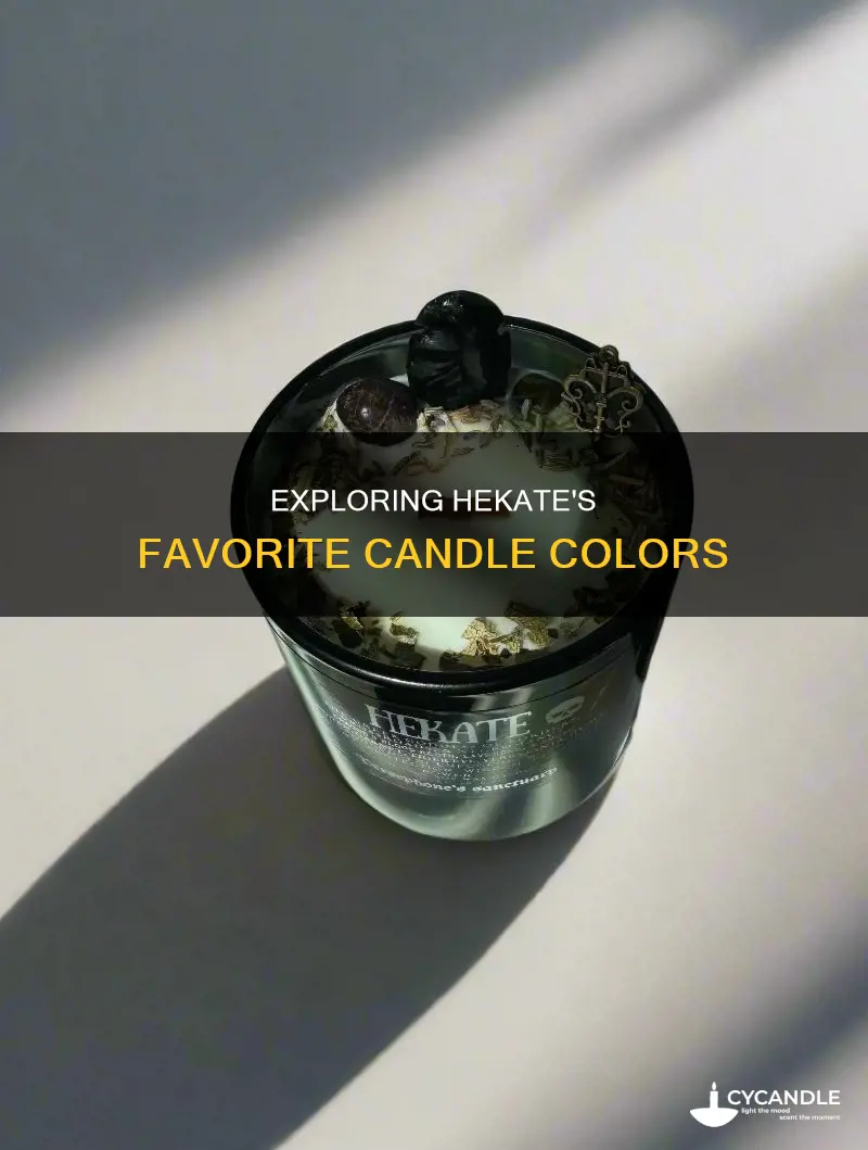 what color candles does hekate like
