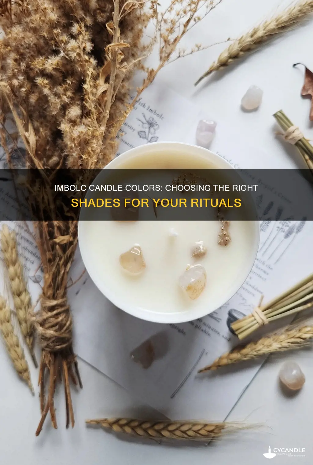 what color candles for imbolc