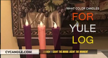 Choosing the Right Colors for Your Yule Log Candles