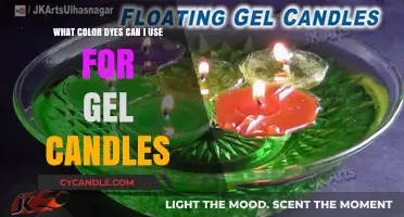 Choosing the Perfect Color Dyes for Your Gel Candles