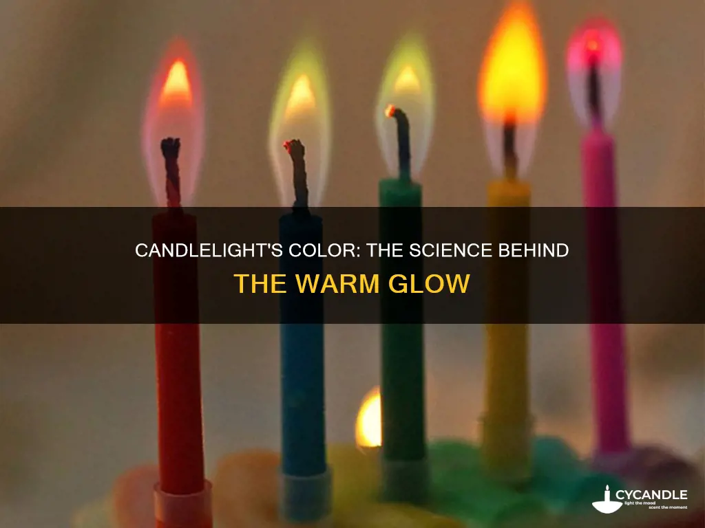 what color glow is a candle
