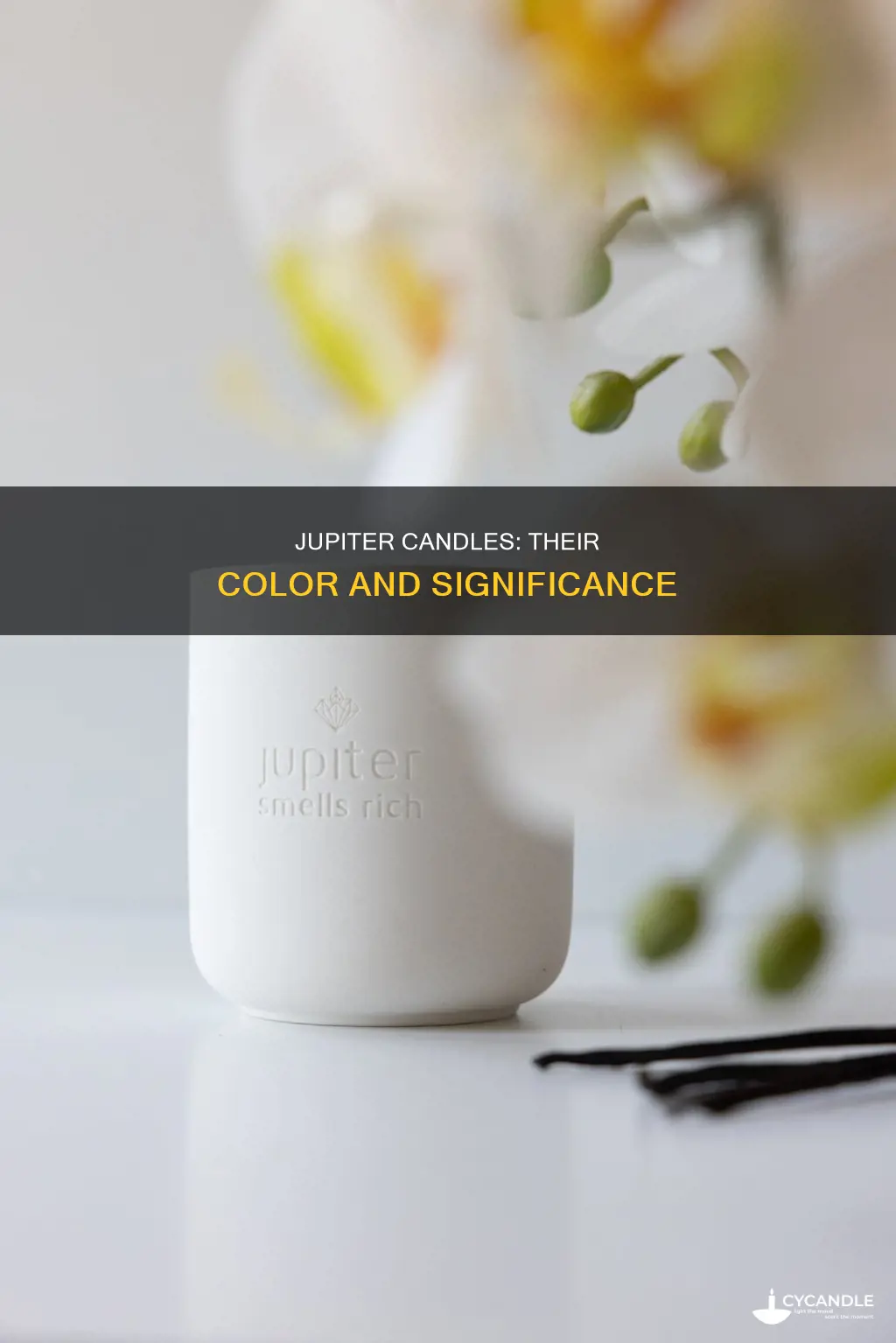 what color is a jupiter candle
