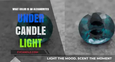 Alexandrite's Candlelit Color Shift: Unveiling Its Mystical Hue Transformation