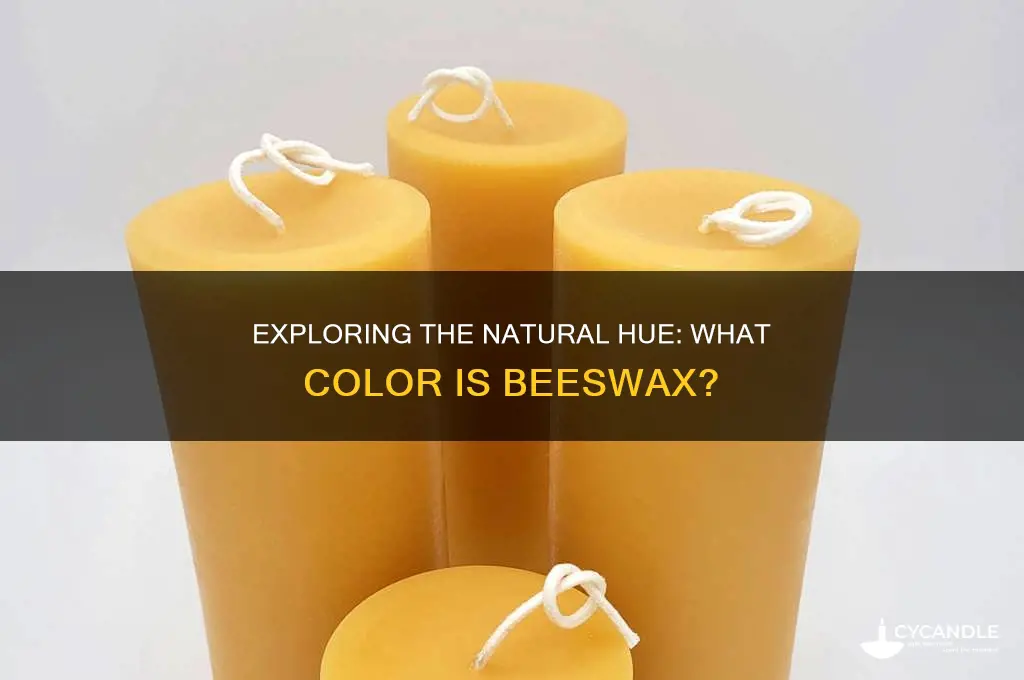 what color is beeswax