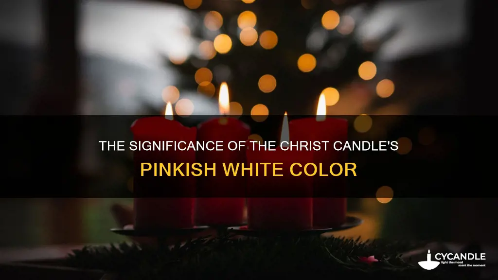 what color is the christ candle