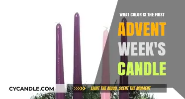 First Advent Week Candle Color: Unveiling the Symbolic Purple Flame