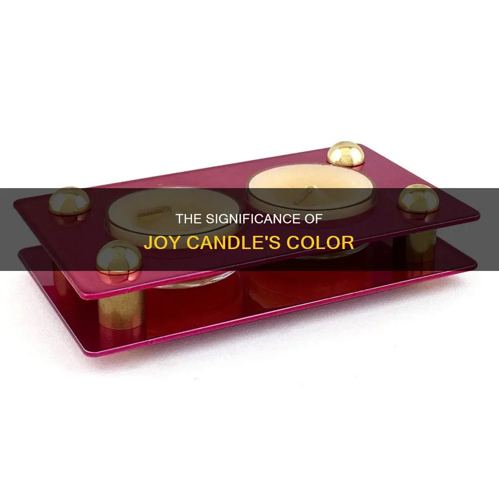 what color is the joy candle