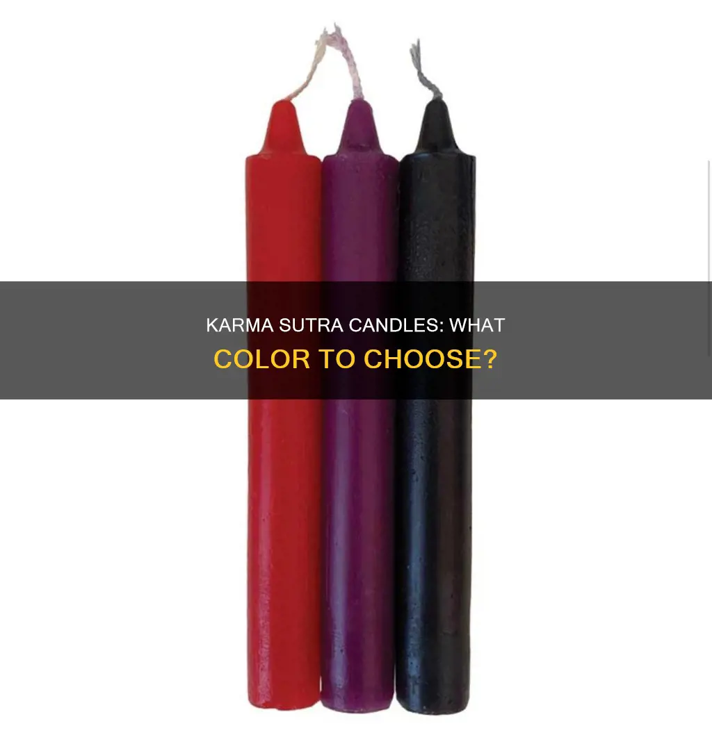 what color karma sutra candle