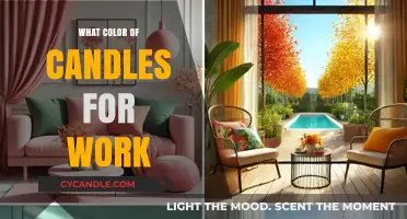 Choosing the Right Candle Colors to Enhance Productivity at Work