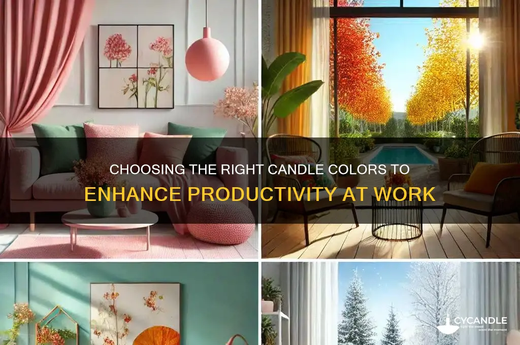 what color of candles for work