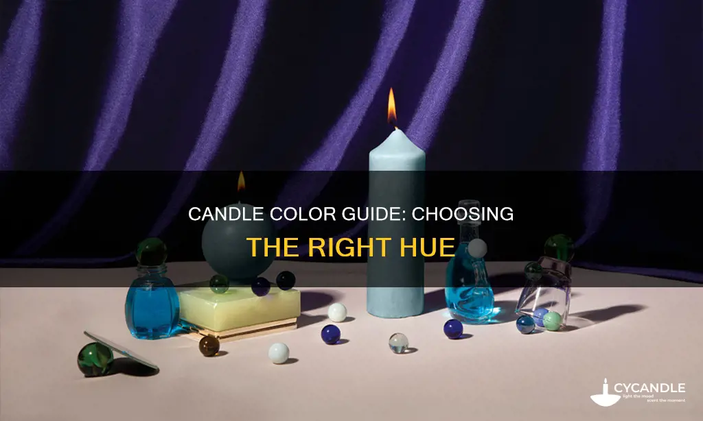 what colors candles