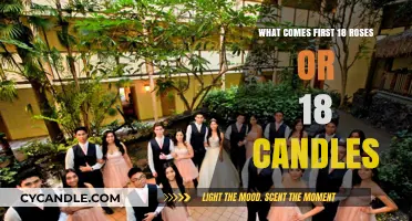 Roses or Candles: Which Comes First for an 18th Birthday?