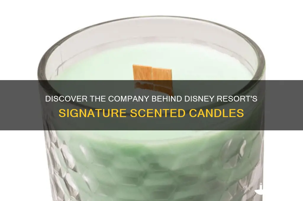 what company makes disney resort candles