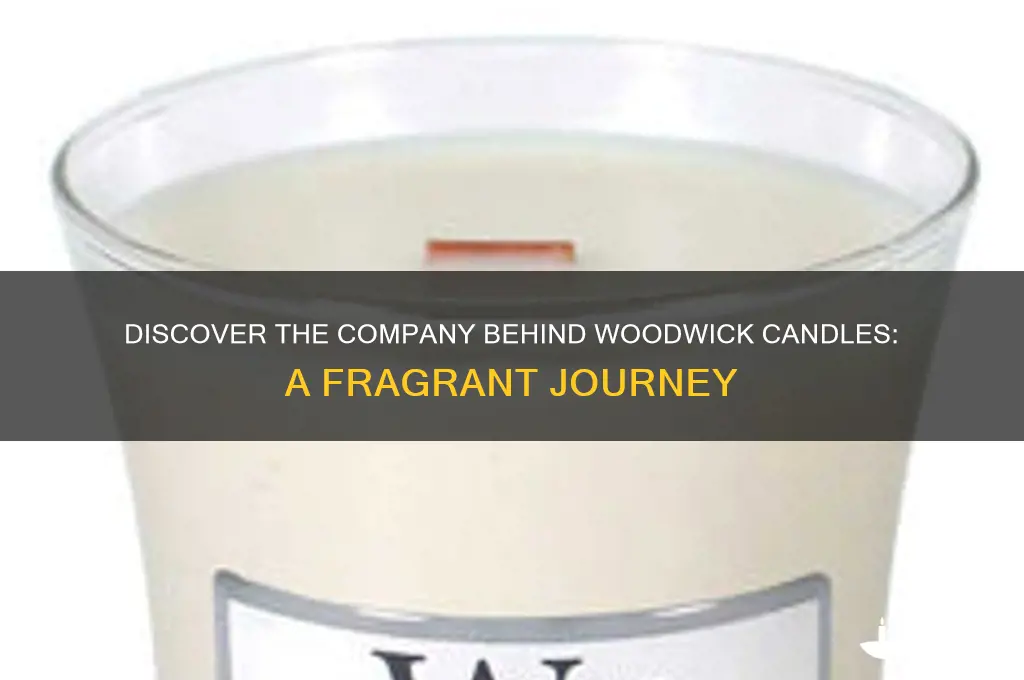 what company makes woodwick candles