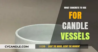 Choosing the Right Concrete Mix for Durable Candle Vessels