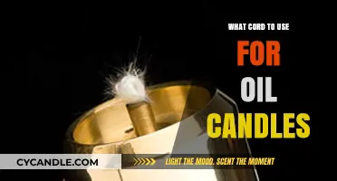 Choosing the Right Wick Cord for Your Oil Candles