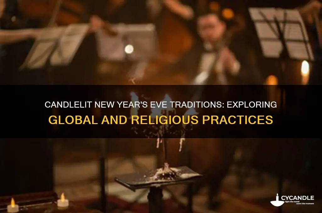 what country or religion burns candles on new years eve
