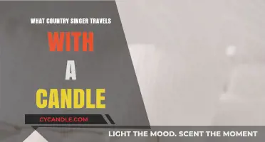 Country Star's Cozy Tour Essential: A Travelling Candle