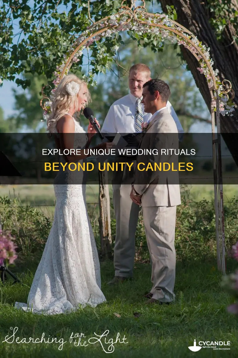 what couples do at their wedding besides the unity candle