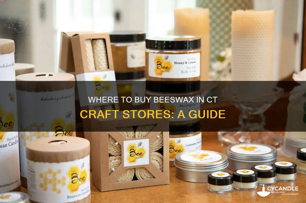 what craft stores in ct sell beeswax