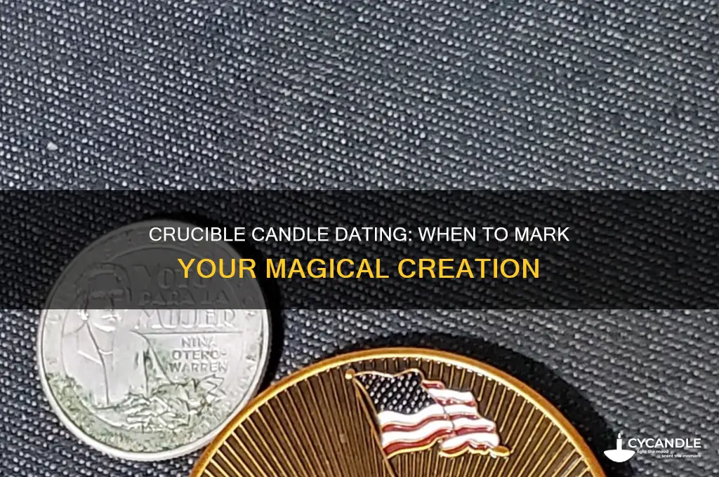what date do you put on crucible candle