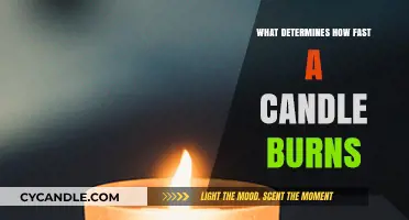 Factors Influencing Candle Burn Rate: A Comprehensive Scientific Exploration