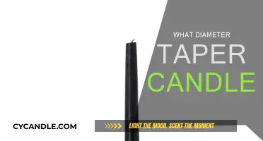 Candle Diameter and Taper: The Ultimate Guide